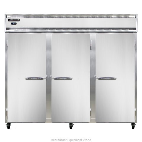 Continental Refrigerator 3RE-SS-PT Refrigerator, Pass-Thru