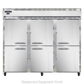 Continental Refrigerator 3RES-SA-HD Refrigerator, Reach-In