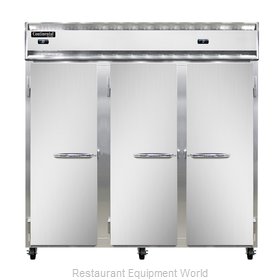 Continental Refrigerator 3RFF-SS Refrigerator Freezer, Reach-In