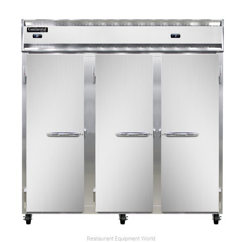 Continental Refrigerator 3RFF Refrigerator Freezer, Reach-In