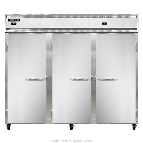 Continental Refrigerator 3RFFE Refrigerator Freezer, Reach-In