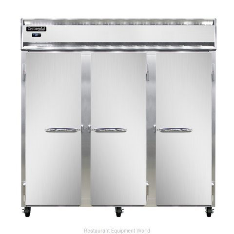 Continental Refrigerator 3RN Refrigerator, Reach-In