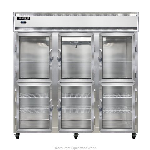 Continental Refrigerator 3RNGDHD Refrigerator, Reach-In