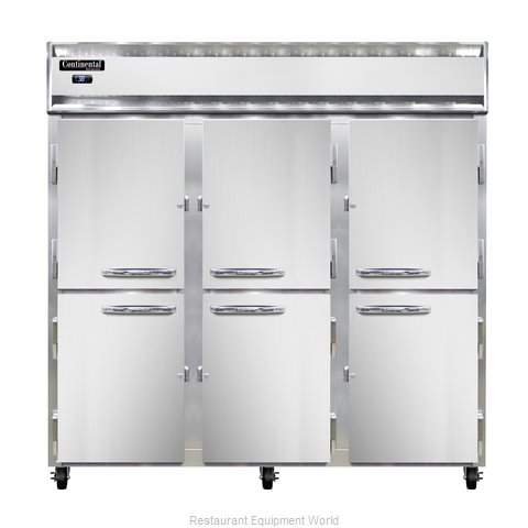 Continental Refrigerator 3RNHD Refrigerator, Reach-In