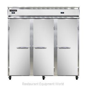 Continental Refrigerator 3RRF-SS Refrigerator Freezer, Reach-In