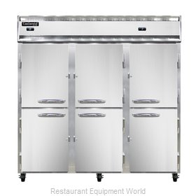 Continental Refrigerator 3RRFNSSHD Refrigerator Freezer, Reach-In