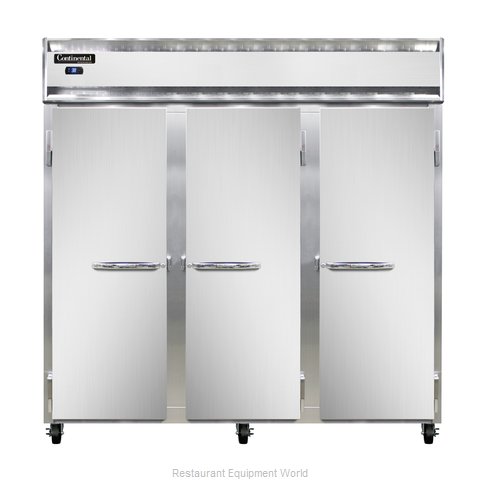 Continental Refrigerator 3RS-SA Refrigerator, Reach-In