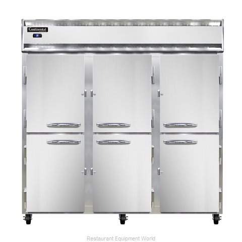 Continental Refrigerator 3RSNHD Refrigerator, Reach-In
