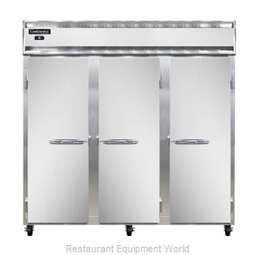 Continental Refrigerator 3RSNSA Refrigerator, Reach-In