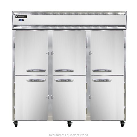Continental Refrigerator 3RSNSAHD Refrigerator, Reach-In (Magnified)