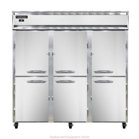 Continental Refrigerator 3RSNSSHD Refrigerator, Reach-In