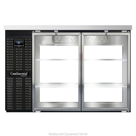 Continental Refrigerator BB50NGDPT Back Bar Cabinet, Refrigerated, Pass-Thru