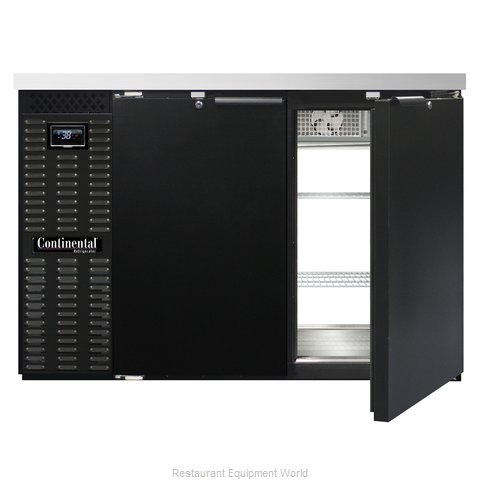 Continental Refrigerator BB50NPT Back Bar Cabinet, Refrigerated, Pass-Thru