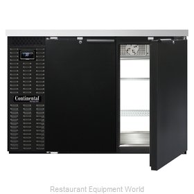 Continental Refrigerator BB50NPT Back Bar Cabinet, Refrigerated, Pass-Thru