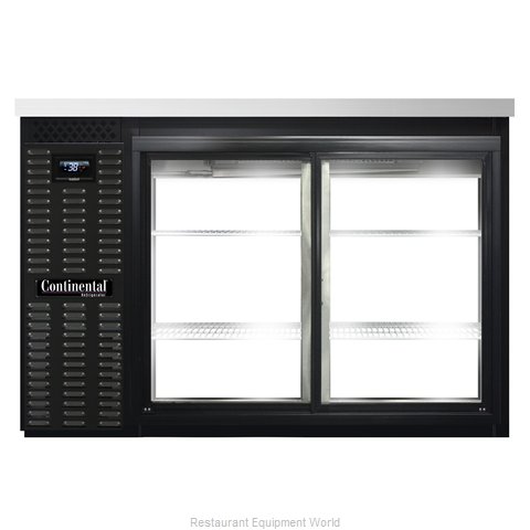 Continental Refrigerator BB50NSGDPT Back Bar Cabinet, Refrigerated, Pass-Thru