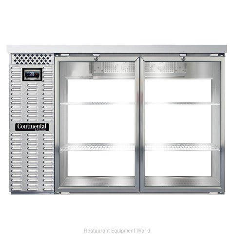Continental Refrigerator BB50NSSGDPT Back Bar Cabinet, Refrigerated, Pass-Thru