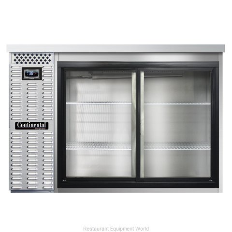 Continental Refrigerator BB50NSSSGD Back Bar Cabinet, Refrigerated (Magnified)