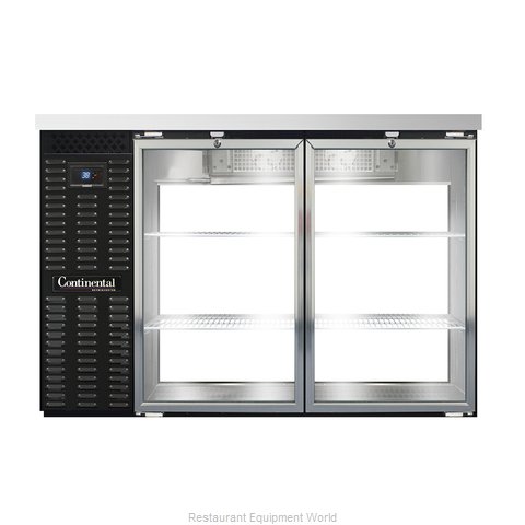 Continental Refrigerator BB50SNGDPT Back Bar Cabinet, Refrigerated, Pass-Thru