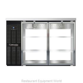 Continental Refrigerator BB50SNGDPT Back Bar Cabinet, Refrigerated, Pass-Thru