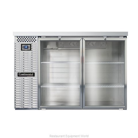 Continental Refrigerator BB50SNSSGD Back Bar Cabinet, Refrigerated