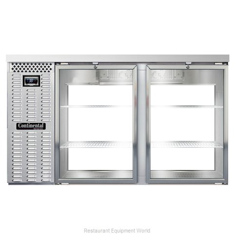 Continental Refrigerator BB59NSSGDPT Back Bar Cabinet, Refrigerated, Pass-Thru
