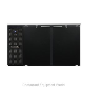 Continental Refrigerator BB59SN Back Bar Cabinet, Refrigerated