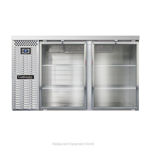 Continental Refrigerator BB59SNSSGD Back Bar Cabinet, Refrigerated (Magnified)