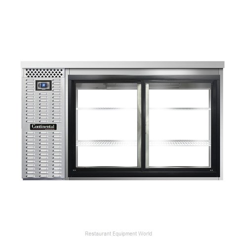 Continental Refrigerator BB59SNSSSGDPT Back Bar Cabinet, Refrigerated, Pass-Thru