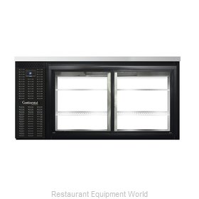 Continental Refrigerator BB69SNSGDPT Back Bar Cabinet, Refrigerated, Pass-Thru