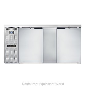 Continental Refrigerator BB69SNSS Back Bar Cabinet, Refrigerated