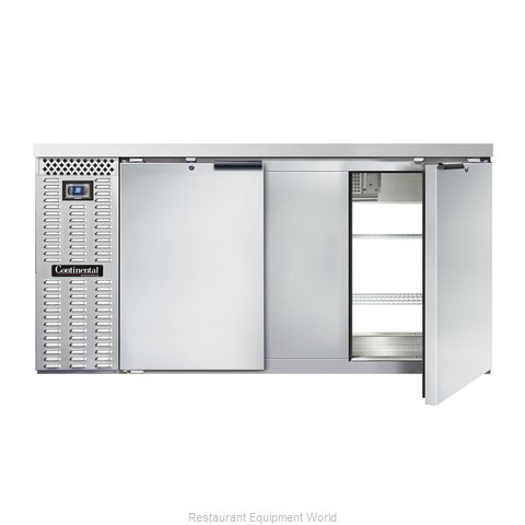 Continental Refrigerator BB69SNSSPT Back Bar Cabinet, Refrigerated, Pass-Thru
