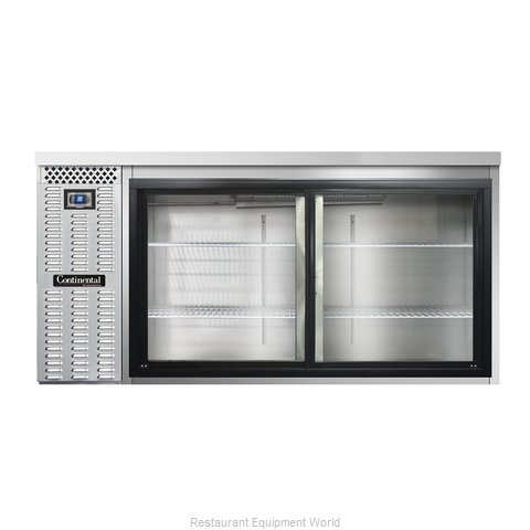 Continental Refrigerator BB69SNSSSGD Back Bar Cabinet, Refrigerated