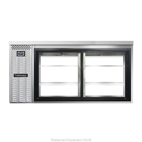 Continental Refrigerator BB69SNSSSGDPT Back Bar Cabinet, Refrigerated, Pass-Thru (Magnified)