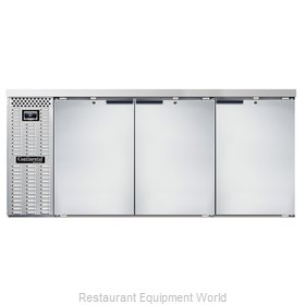 Continental Refrigerator BB79NSS Back Bar Cabinet, Refrigerated