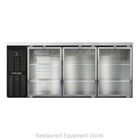 Continental Refrigerator BB79SNGD Back Bar Cabinet, Refrigerated