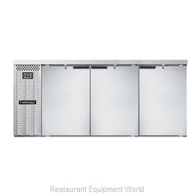 Continental Refrigerator BB79SNSS Back Bar Cabinet, Refrigerated