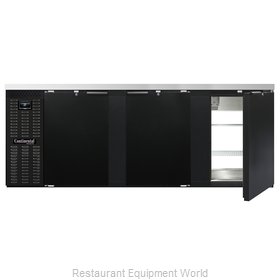 Continental Refrigerator BB90NPT Back Bar Cabinet, Refrigerated, Pass-Thru