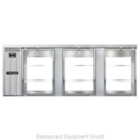 Continental Refrigerator BB90NSSGDPT Back Bar Cabinet, Refrigerated, Pass-Thru