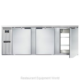 Continental Refrigerator BB90NSSPT Back Bar Cabinet, Refrigerated, Pass-Thru