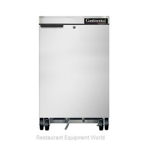Continental Refrigerator BBC24-SS Back Bar Cabinet, Refrigerated