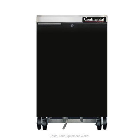 Continental Refrigerator BBC24 Back Bar Cabinet, Refrigerated