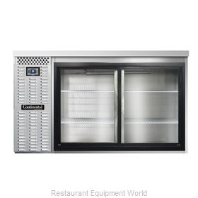 Continental Refrigerator BBC59-SS-SGD Back Bar Cabinet, Refrigerated