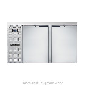 Continental Refrigerator BBC59-SS Back Bar Cabinet, Refrigerated