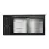 Continental Refrigerator BBC69-SGD Back Bar Cabinet, Refrigerated
