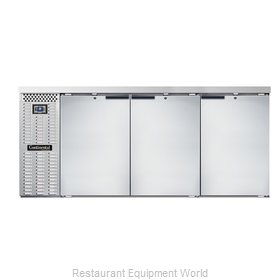 Continental Refrigerator BBC79S-SS Back Bar Cabinet, Refrigerated
