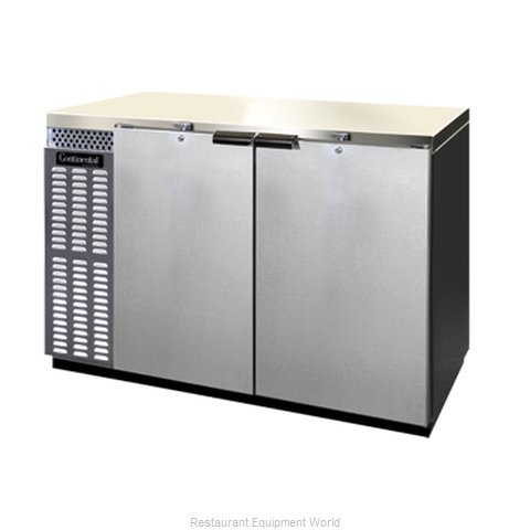 Continental Refrigerator BBUC50S-SS Backbar Cabinet, Refrigerated