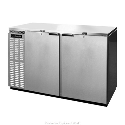 Continental Refrigerator BBUC59-SS Backbar Cabinet, Refrigerated