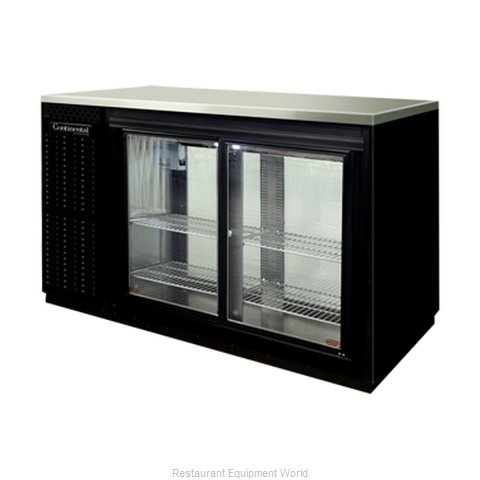 Continental Refrigerator BBUC59S-SGD Backbar Cabinet, Refrigerated