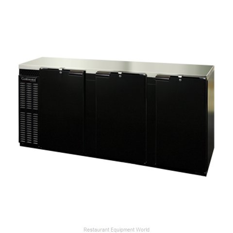Continental Refrigerator BBUC90 Backbar Cabinet, Refrigerated