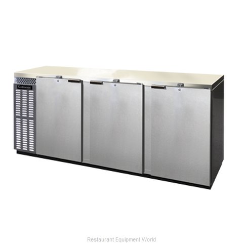 Continental Refrigerator BBUC90S-SS Backbar Cabinet, Refrigerated